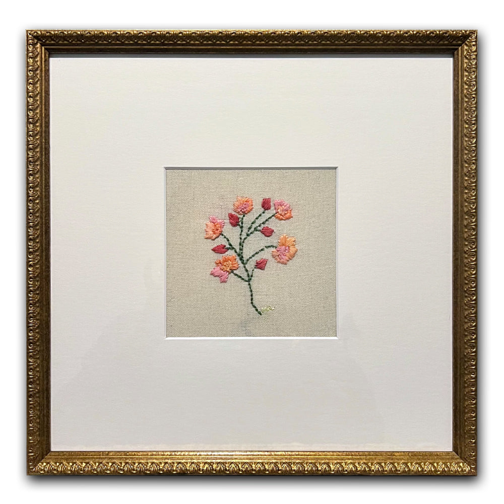 embroidered floral - II