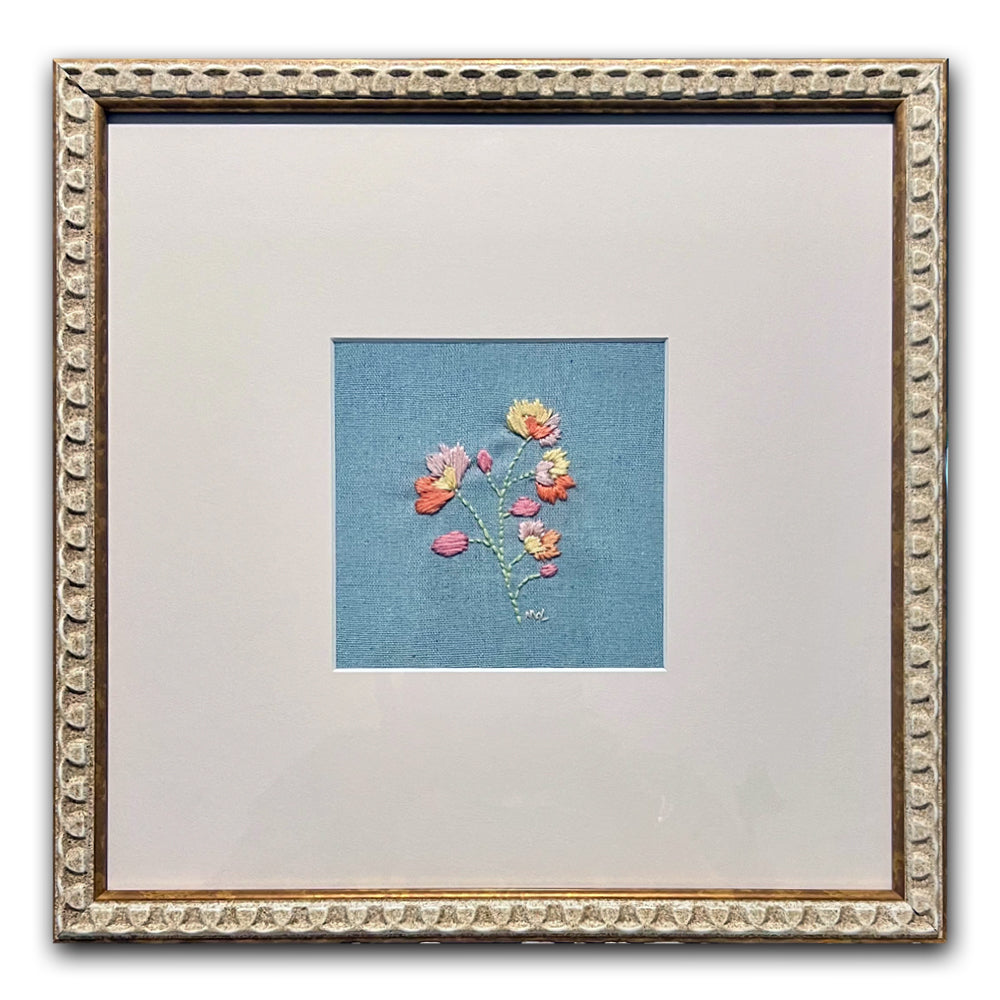 embroidered floral - IV
