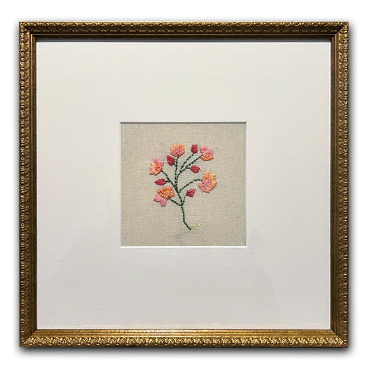 embroidered floral - II